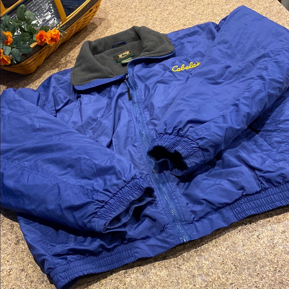 Stillwater Supply Cabela’s Bomber Style Jacket XL Fleece Lined WITH FLAWS
